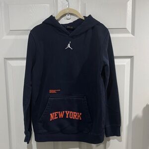 Jordan Navy Blue New York Hoodie